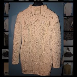 Rhinestone cocktail dress